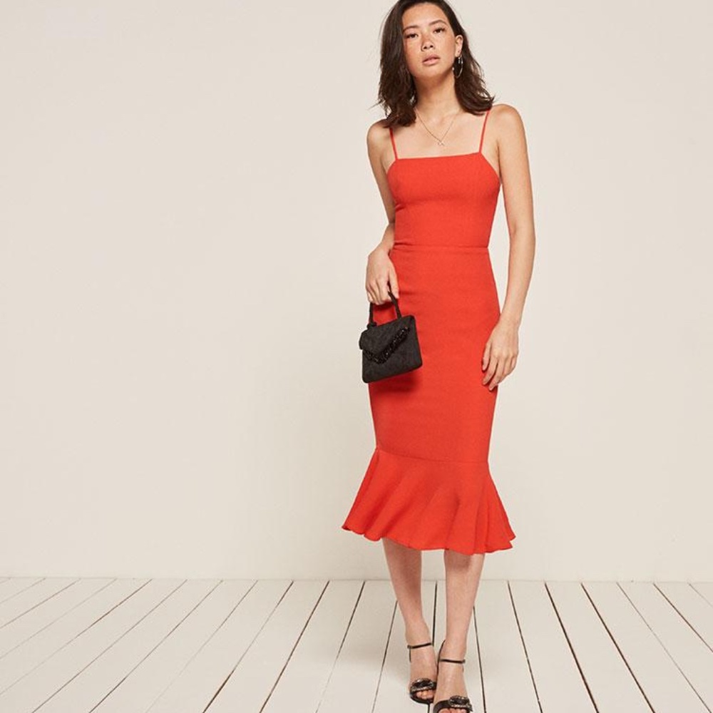 Reformation Moxie Dress 0